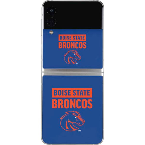 Boise State University Broncos Galaxy Z Flip4 5G Skin
